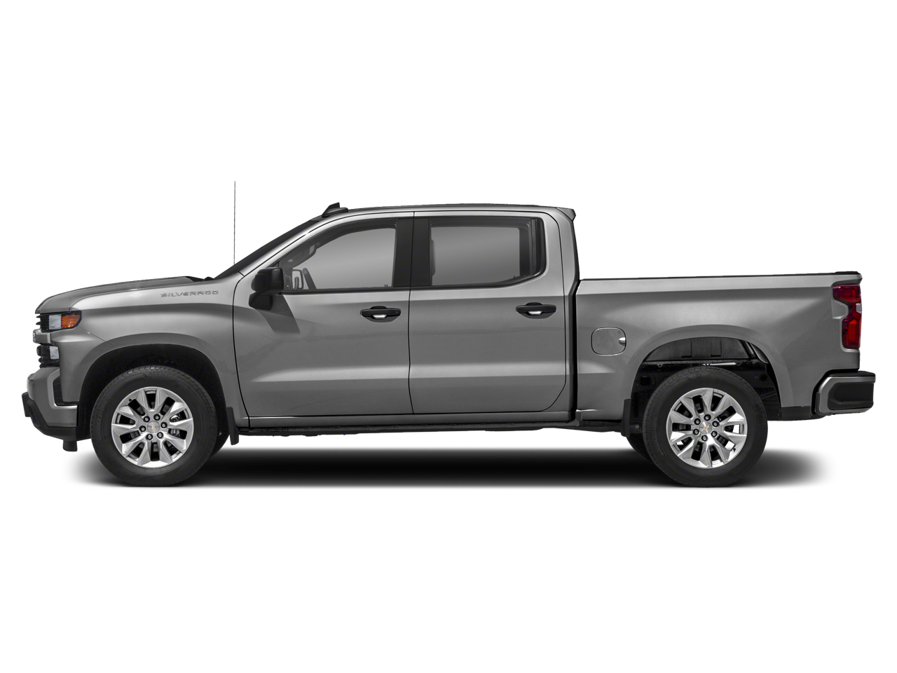 2021 Chevrolet Silverado 1500 — rear three-quarter view