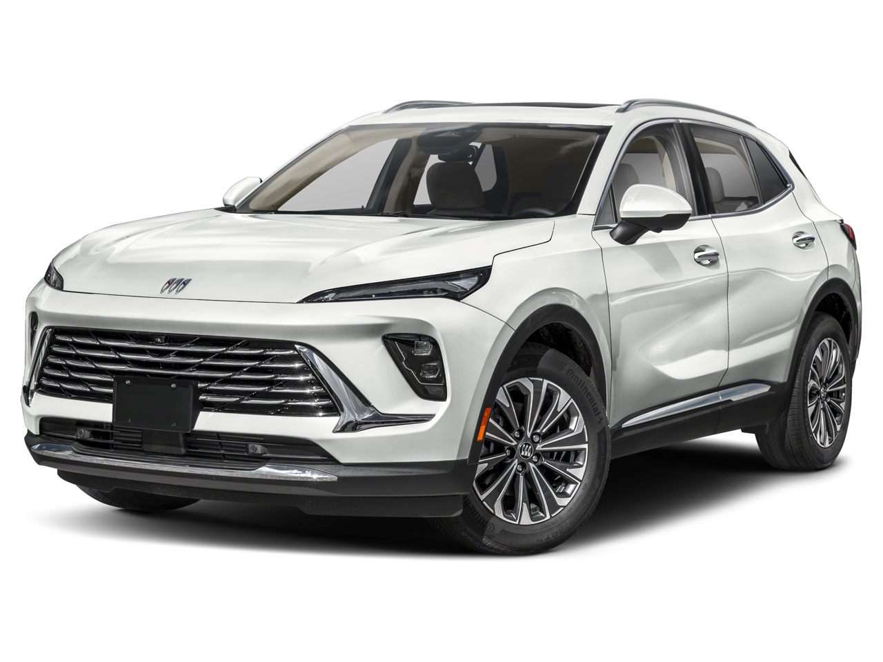 2024 Buick Envision Preferred in Moonstone Gray Metallic — front three-quarter view