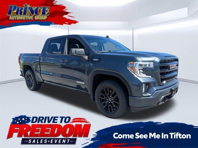 2022 GMC Sierra 1500 Limited Elevation in Dark Sky Metallic — front three-quarter view