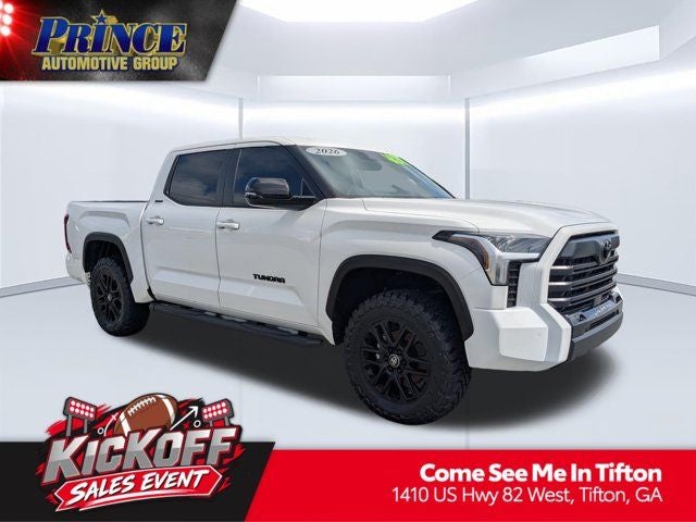2026 Toyota Tundra Limited NIGHTSHADE in Ice — front three-quarter view