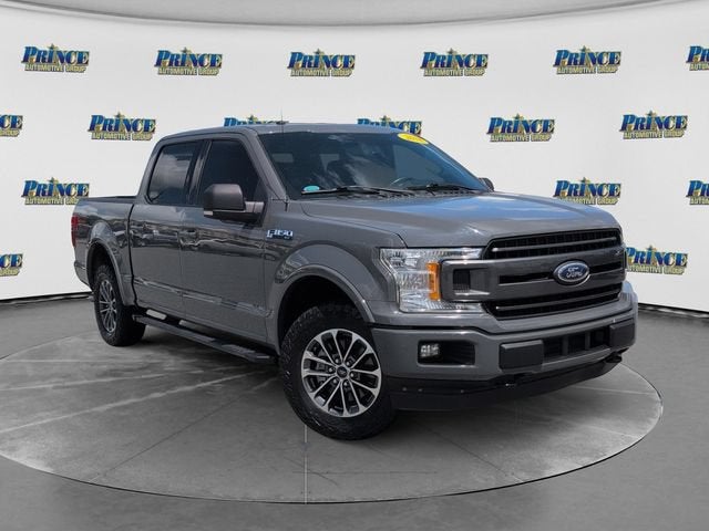 2018 Ford F-150 — rear three-quarter view