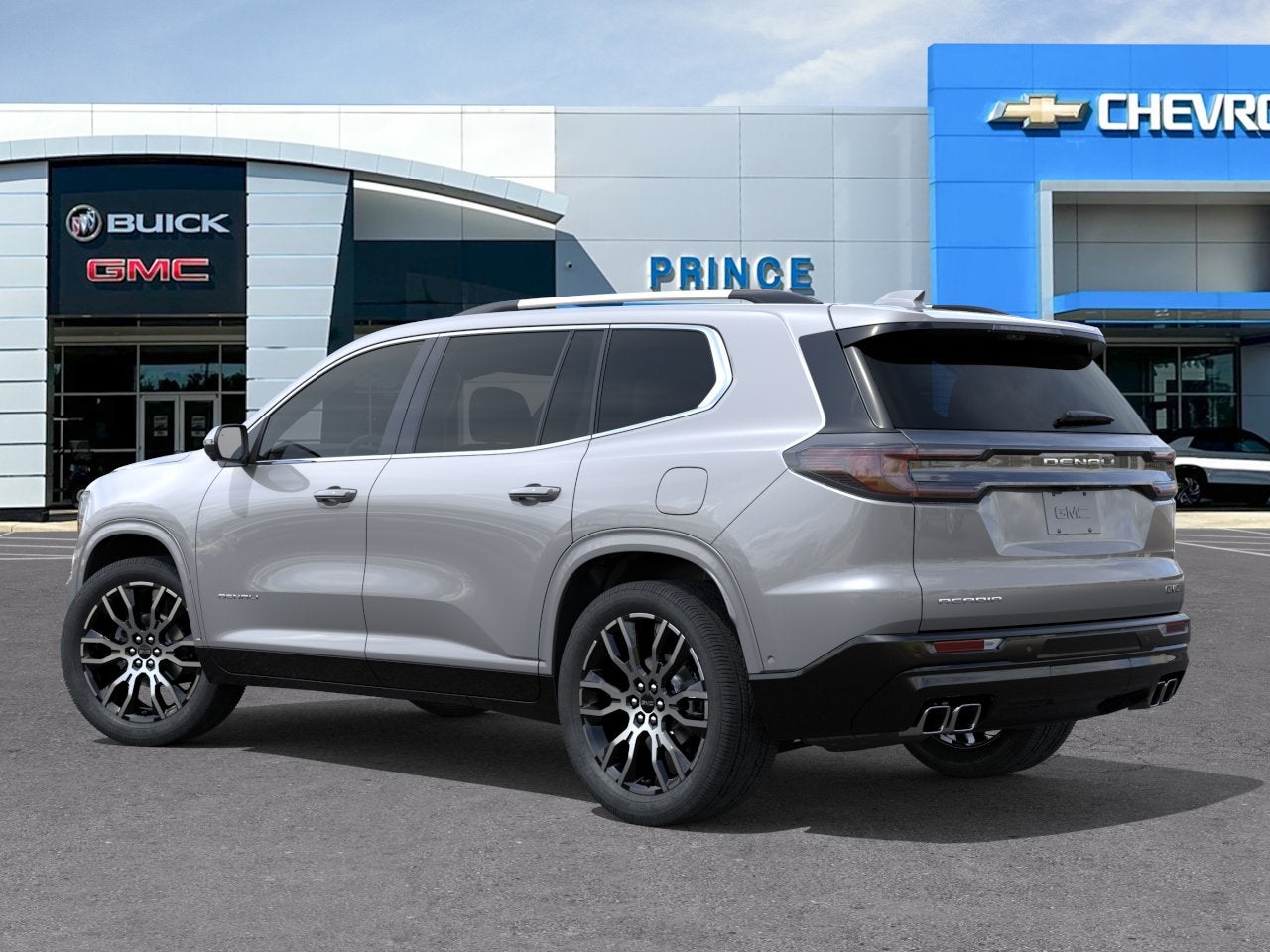 2026 GMC Acadia — rear three-quarter view