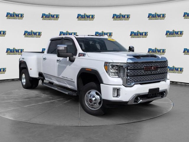 2022 GMC Sierra 3500 HD — rear three-quarter view