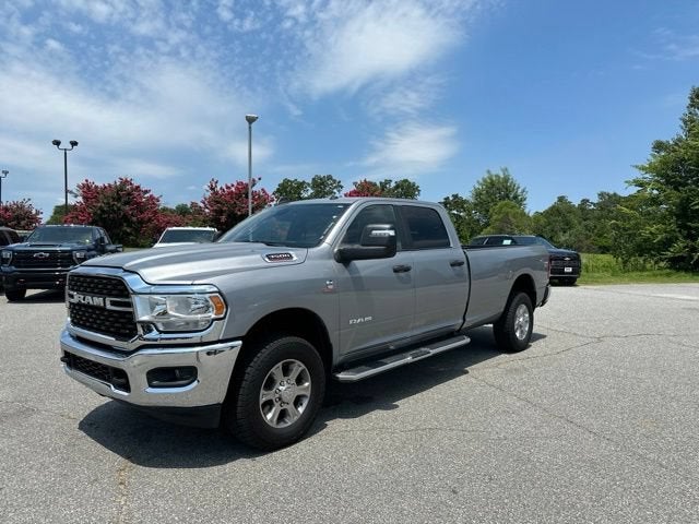 2024 RAM 3500 Big Horn in Silver — front three-quarter view